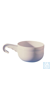 Schaufel mit Griff, Inhalt = 3000 ml, Ø 200 mm x H 115 mm, HDPE, Weiß.  Schaufel mit Griff,...